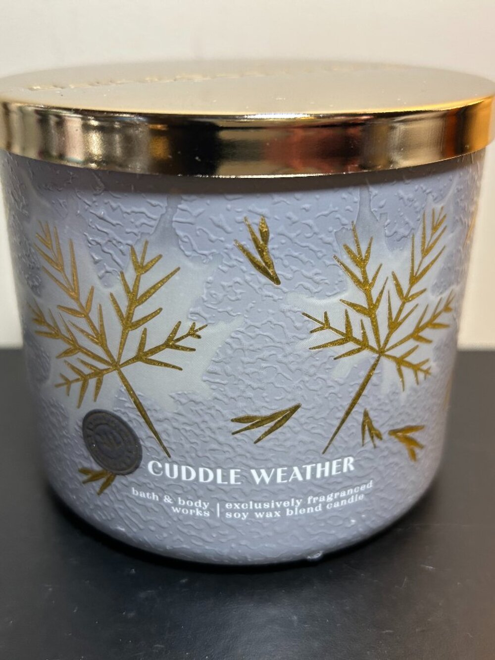 Bath & Body Works Cuddle Weather 3-Wick Candle NEW